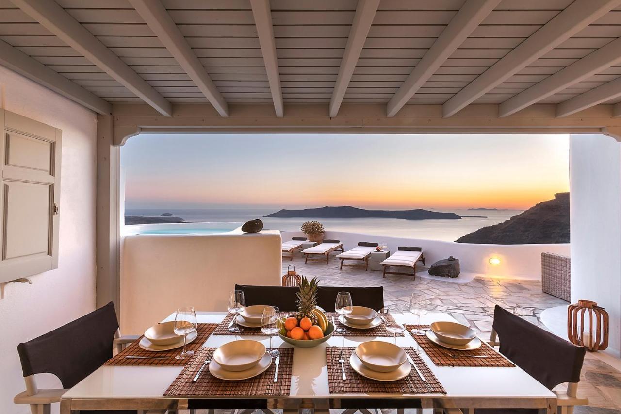 180° Caldera By Stylish Stays Firostefani Luaran gambar