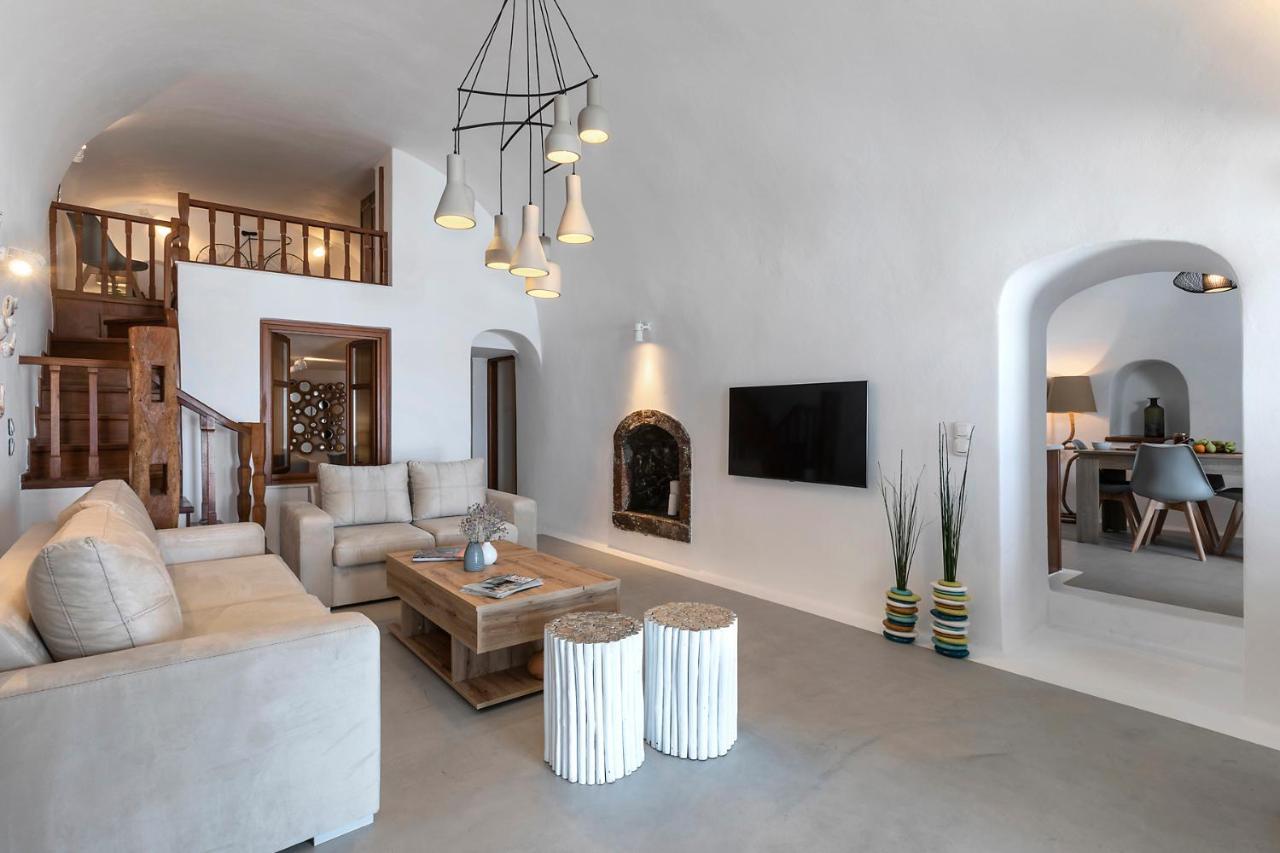 180° Caldera By Stylish Stays Firostefani Luaran gambar