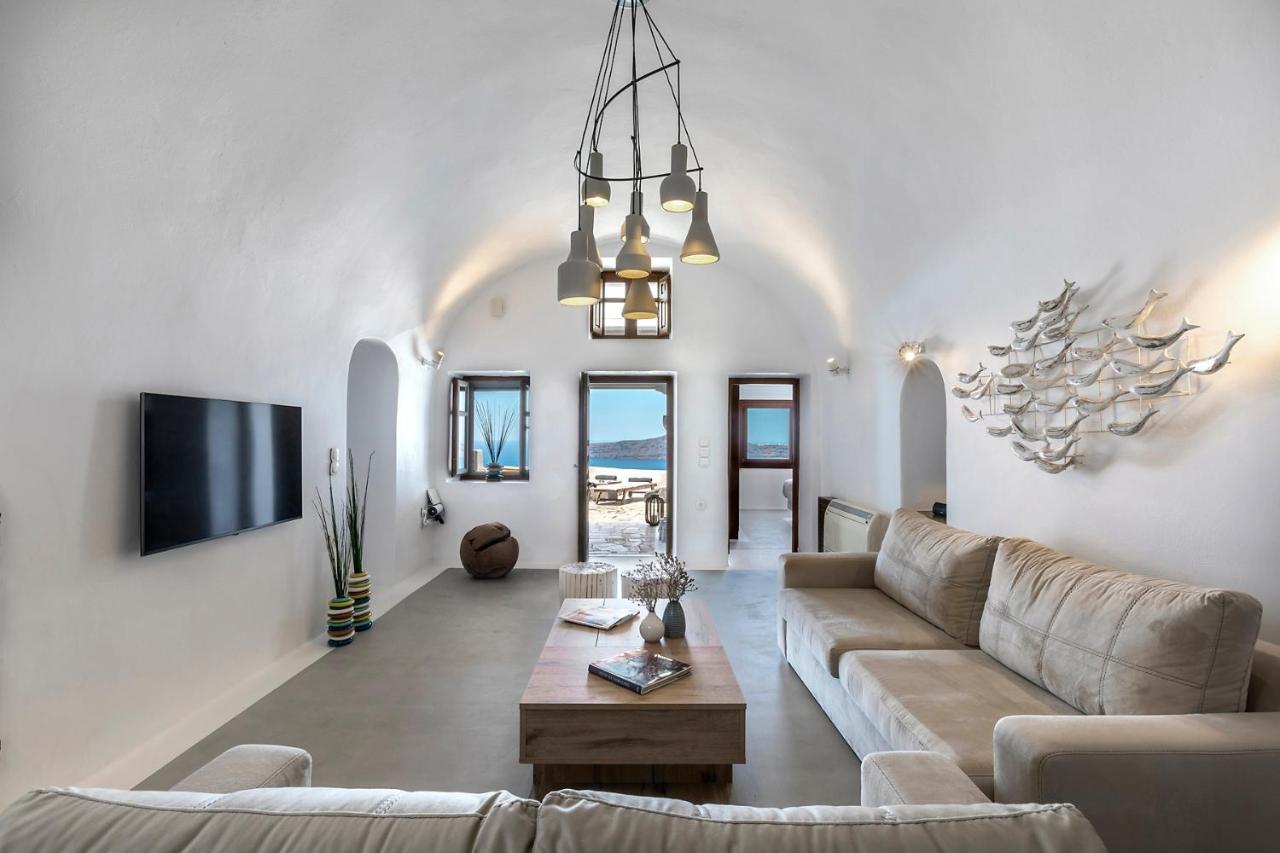 180° Caldera By Stylish Stays Firostefani Luaran gambar