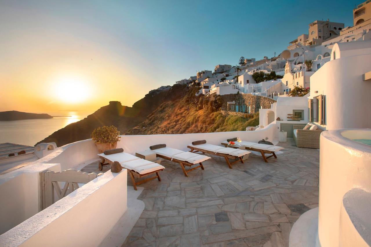 180° Caldera By Stylish Stays Firostefani Luaran gambar