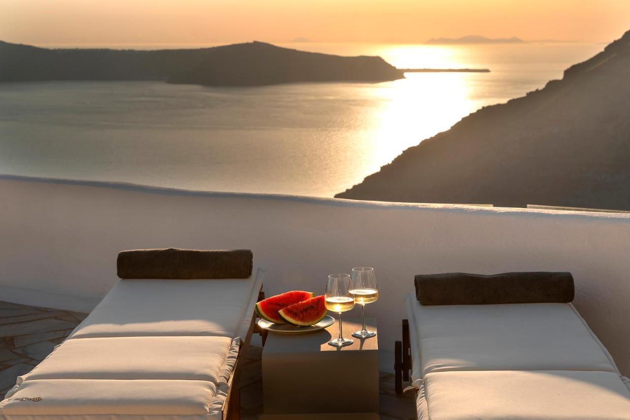 180° Caldera By Stylish Stays Firostefani Luaran gambar