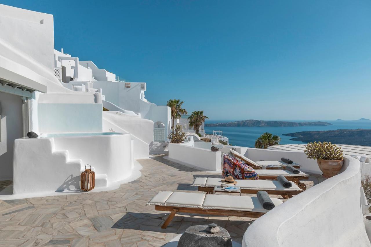 180° Caldera By Stylish Stays Firostefani Luaran gambar
