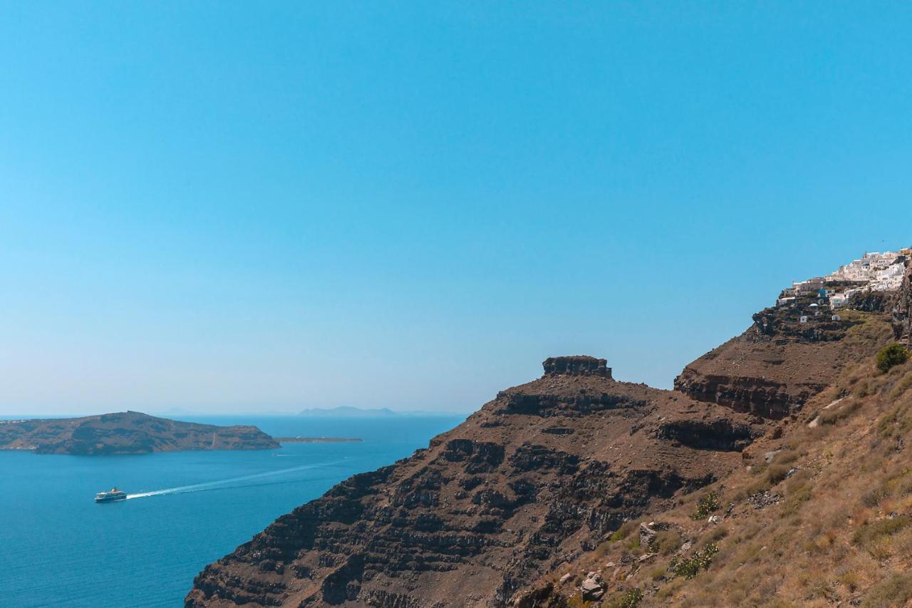 180° Caldera By Stylish Stays Firostefani Luaran gambar
