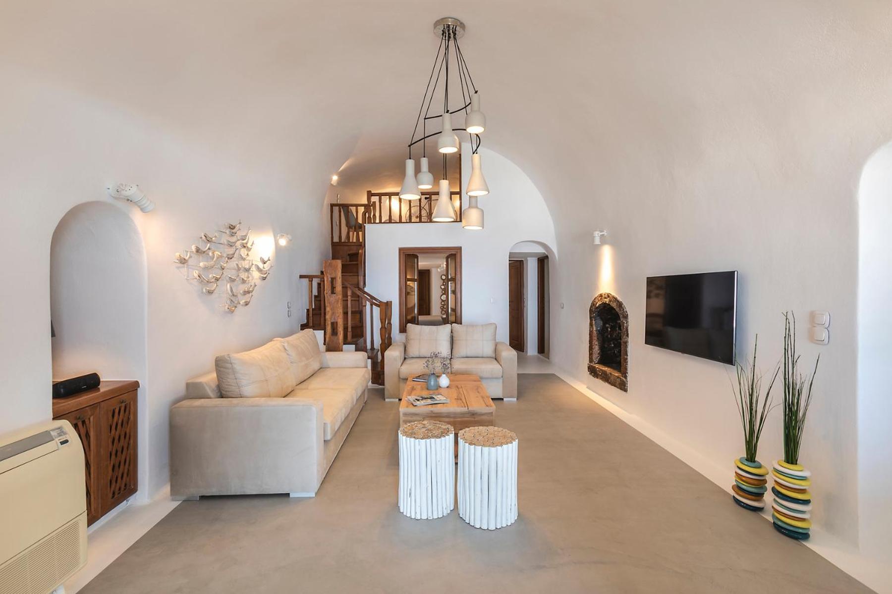 180° Caldera By Stylish Stays Firostefani Luaran gambar
